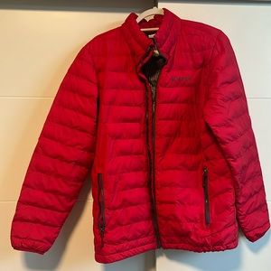 Men’s Red Columbia Puffer Jacket - Small